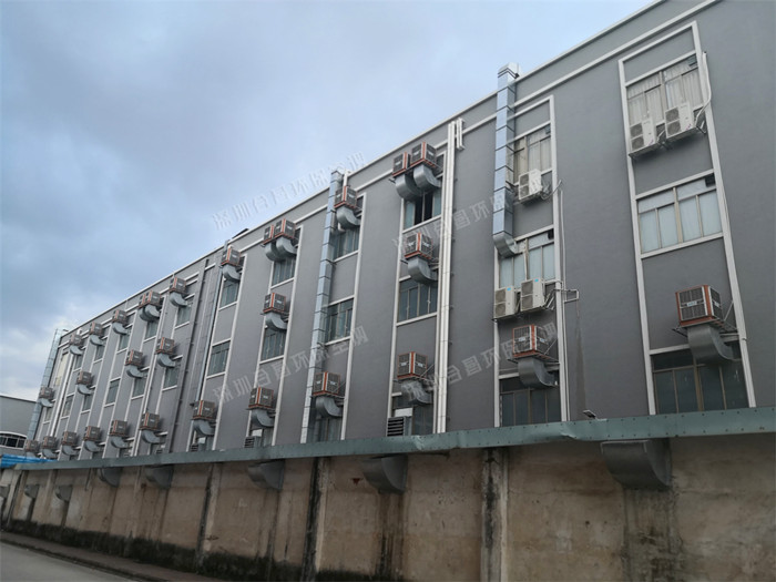 萬(wàn)和電氣廠房降溫工程